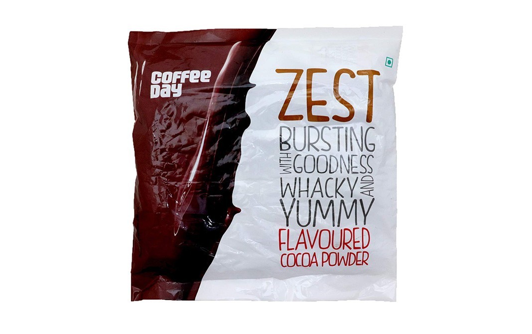 Coffee Day Zest Bursting Goodness Whacky and Yummy Flavoured Cocoa Powder   Pack  140 grams
